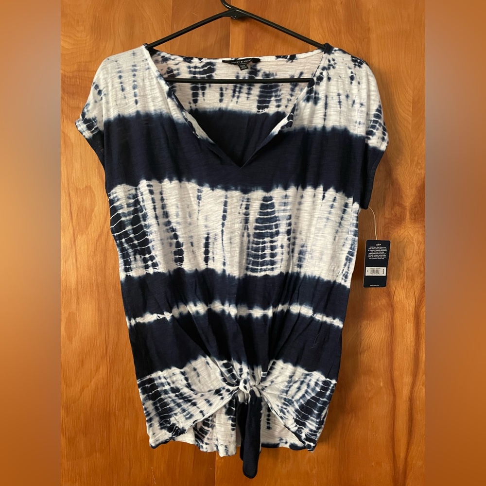 LUCKY BRAND NWTS Women’s Tie Die Top NEW!!!
